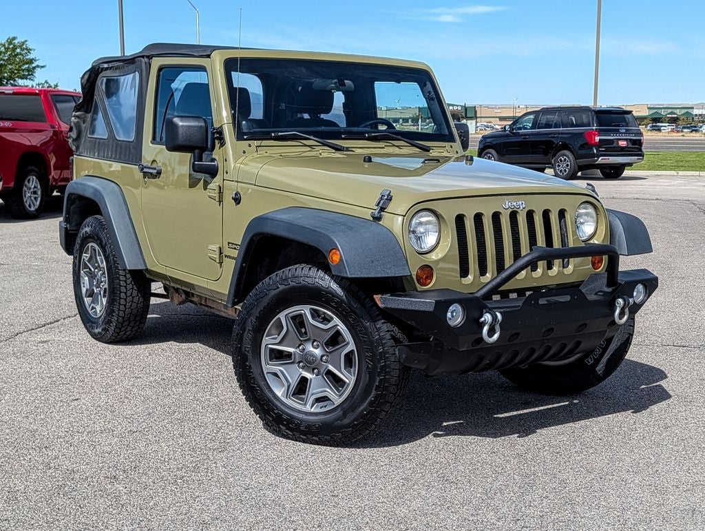 Used 2013 Jeep Wrangler Sport with VIN 1C4AJWAG6DL653985 for sale in Casper, WY