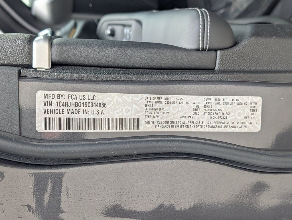 2025 Jeep Grand Cherokee Limited