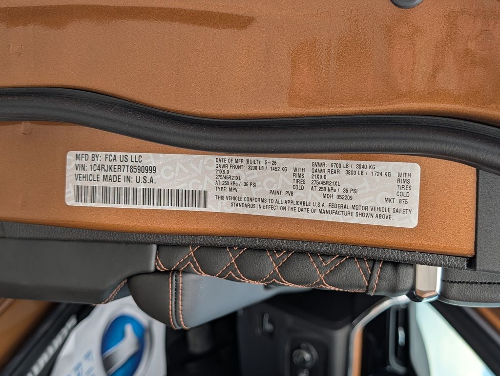 2026 Jeep Grand Cherokee L Summit