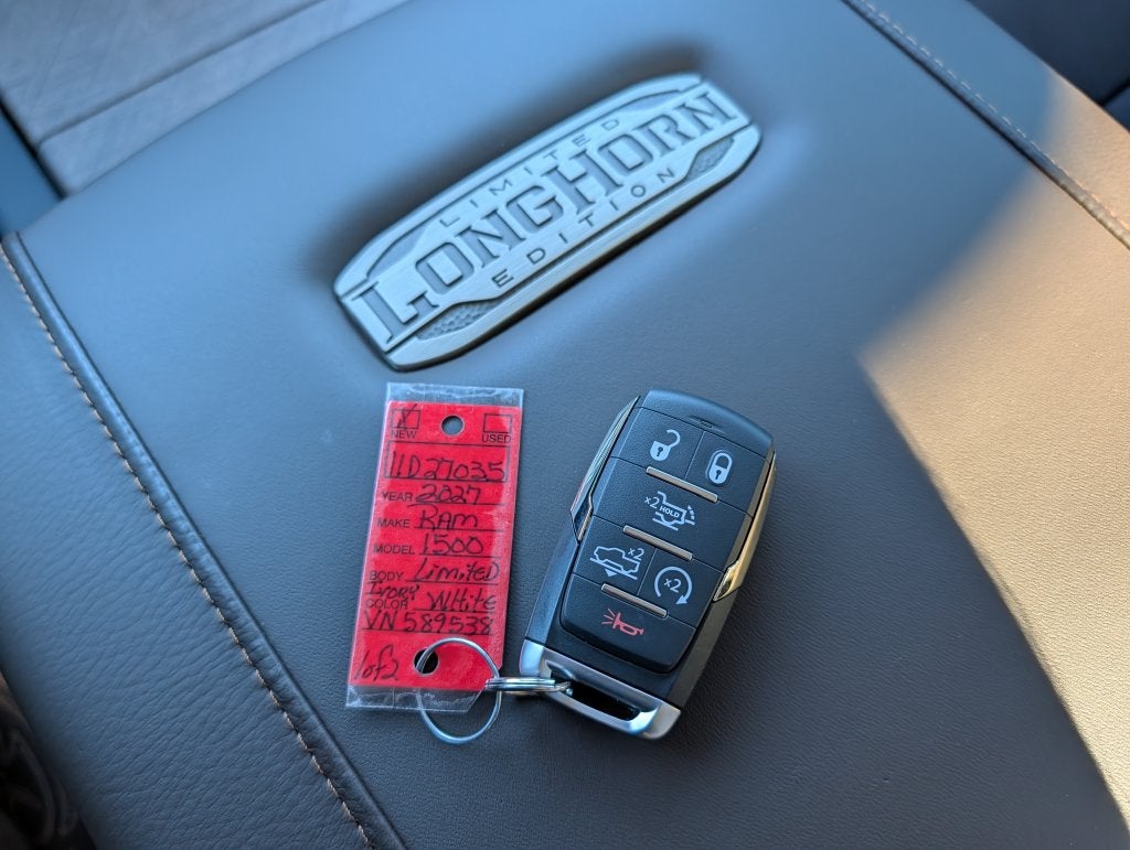 2027 RAM 1500 1500 LIMITED LONGHORN CREW CAB 4X4 5'7' BOX