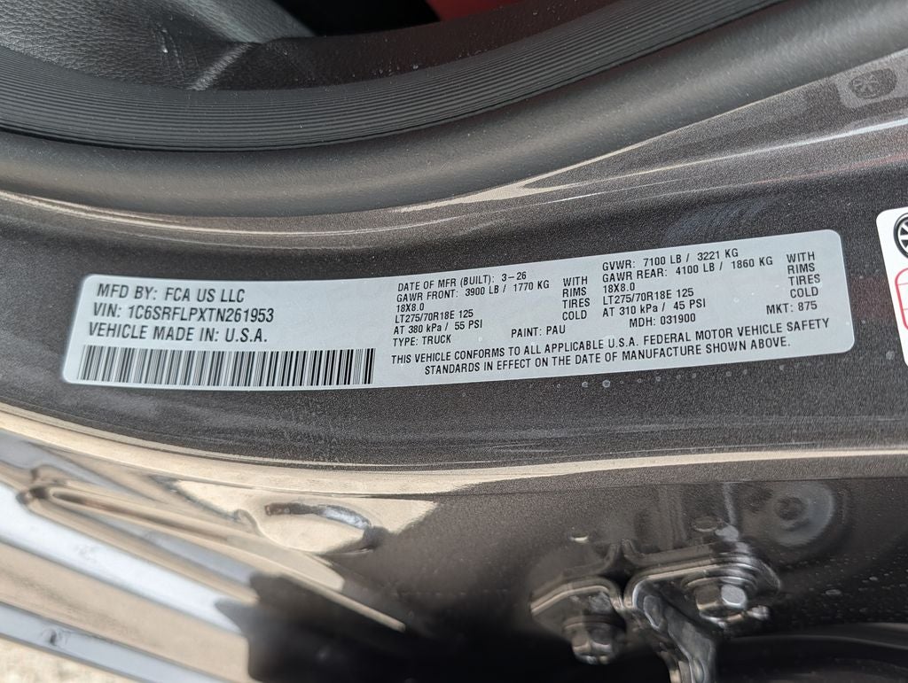 2026 RAM 1500 Rebel
