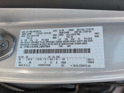 2020 Ford Escape Titanium