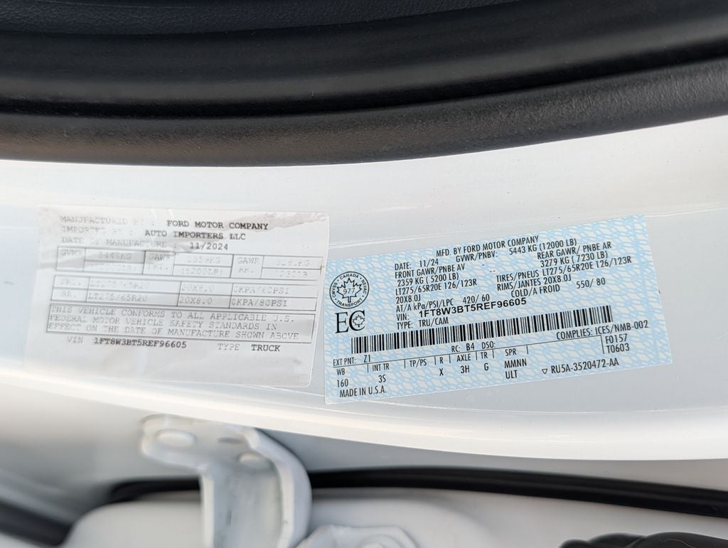 2024 Ford F-350SD XLT 160"