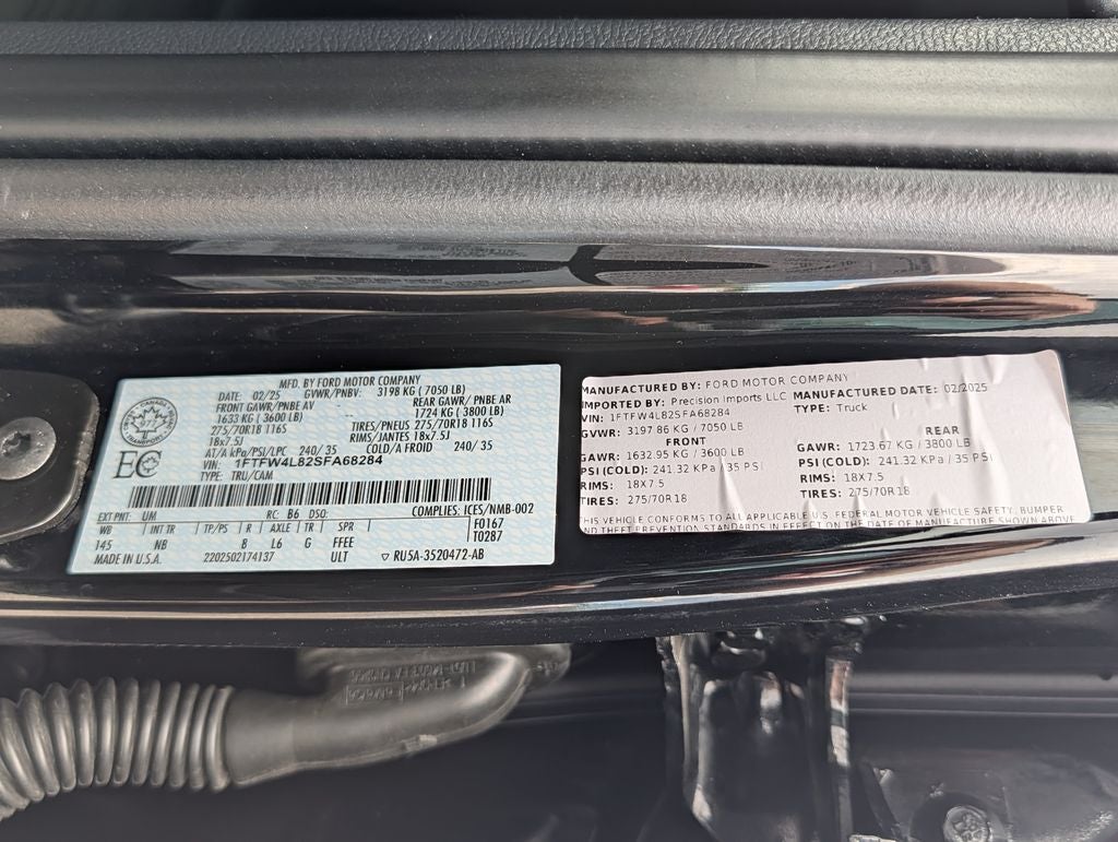 2025 Ford F-150 Tremor