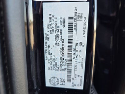 2023 Ford F-150 Lariat Sport package