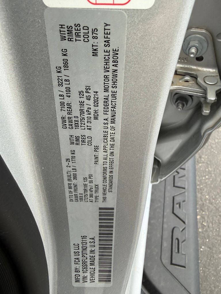 2026 RAM Ram 1500 Rebel