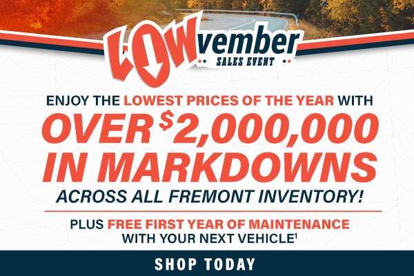 Lowvember Sales Event