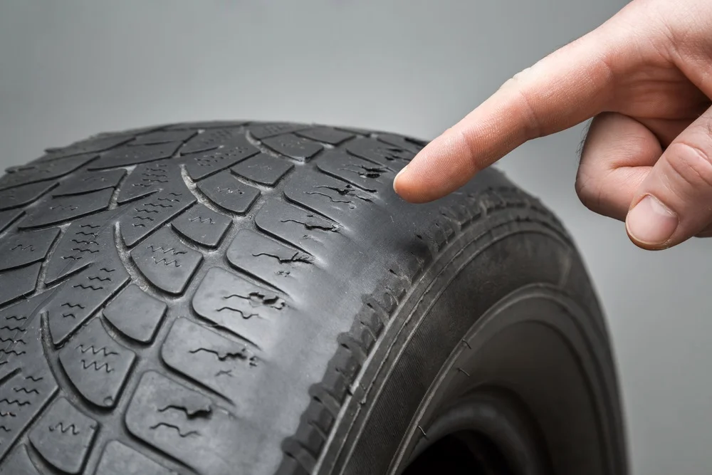 Worn Tire